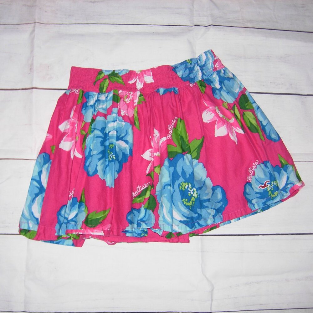 Hollister Floral Micro Mini Skirt M